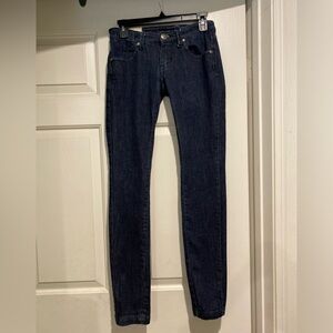 💥Machine denim jeans sequined back pockets size 27